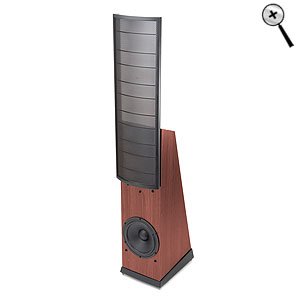 MartinLogan Source High-Performance Electrostatic Loudspeaker (Single, Dark Cherry)