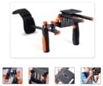 Aputure Professional 15mm Rod Support V-rig DSLR Rig for Cameras and Camcorders