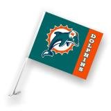 Miami Dolphins Two Sided Car Flag