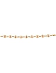 14K Yellow Gold Tri-Color Our Lady of Guadalupe Bracelet