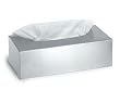 Tissue Box - Stainless Steel (stainless steel) (3.12"H x 9.36"W x 4.88"D)