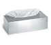 Tissue Box - Stainless Steel (stainless steel) (3.12"H x 9.36"W x 4.88"D)
