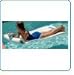 Kool Pool Float in Yellow by Texas Recreation