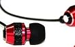 Metal In-ear Earbuds Style Headphones For Kindle, Iphone, Ipad, Mp3, Laptops (Red)