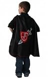 Boys Medieval Knight Sword Shield Halloween Costume Birthday Party Dressup Cape
