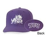 Texas Christian Horned Frogs Mascot Fitted College Cap