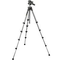 Detail image National Geographic NGTT2 Tundra Tripod with 3-Way Head with Quick Release Plate 785PL (Gray)