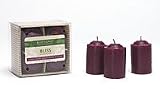 BACBLI4V, ESSENTIAL OIL VOTIVES, BLISS 4/PK