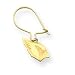 14K Arizona Cardinals Plain Logo Kidney Earrings