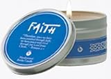 Faith Tin Candle