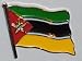Country Flag Enamel Pin Badge - Mozambique