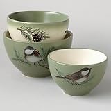 Pfaltzgraff Winterwood Mini Prep Bowl Set of 3