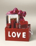 Love Lights Romantic Music and Candlelight Gift Basket