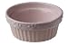 Designer Stoneware Tuscan Fluted Cat Dish 5 Pink