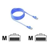 7FT CAT5E Blue Snagless Patch Cable RJ45M/RJ45M