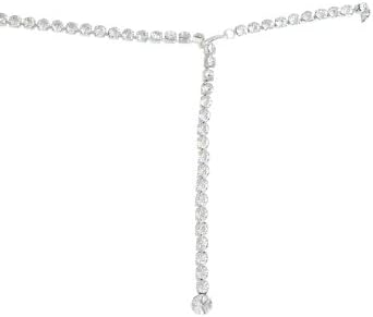 Belly Chain Austrian Crystal Rhinestone 39" LARGE Stones Clubing Beach Wear