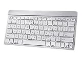 Perixx PeriBoard-804i DE Bluetooth Kabellose Mini Tastatur f&uuml;r MAC