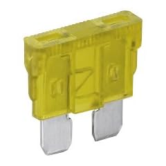 10 Stueck KFZ / Auto - Sicherung 19x19x5 mm 20A gelb