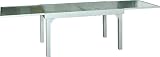 Gartentisch Diplomat-XXL Premium Ausziehtisch silber 135 - 270 cm