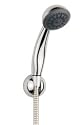 Brauseset mit Handbrause, Brauseschlauch und Wandhalterung Chrom