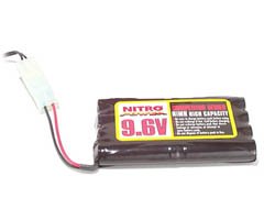 HR96 9.6 Volt Nitro NiMH Battery