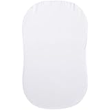 Halo Bassinest Swivel Sleeper Fitted Sheet 100% Organic Cotton, White