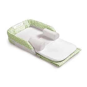 Baby Delight Deluxe Snuggle Nest - Green Leaves