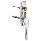 Outside Garage Door Lock Handle, Chrome