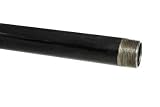 ACE TRADING - NIPPLES  20722  PIPE BLACK 1.25X60