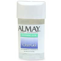 Almay Clear Gel Antiperspirant&Deodorant Stick, 2.25 Oz