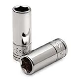 Wire Strippers: 1/2 In Dr Semi-Deep 6-Pt Metric Socket - 13mm
