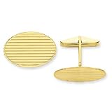 14k Cuff Links - JewelryWeb