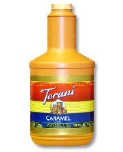 Torani SUGAR FREE Caramel Sauce 4lbs (1.89L) by Torani
