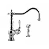 21G0ckRUClL. SL160  Graff Kitchen Faucet with Side Spray G 4855 LC3 PC