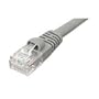 Cat6 Patch Cable, W/Boot 3Ft, Gray