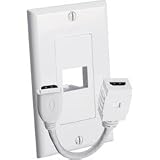 Phoenix Gold Straight Terminal HDMI Wall Plate (Female)
