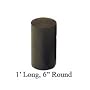 PB Elite Molded Foam Roller 1' Long, 6" Round