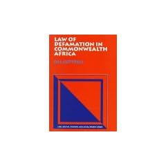Law of Defamation in Commonwealth Africa