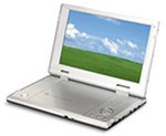 BLUEDOT BDP-1920 Divx対応 9型 ポータブルDVDプレーヤ