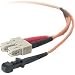 Duplex Fiber Optic Cable  MTRJ/SC;62.5/125; 2M
