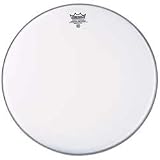 Remo WeatherKing Smooth White Ambassador Bass Drumheasd, 22 Inches