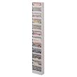 Buddy Products 23 Pocket Display Rack, Steel, 27.1 x 65.5 x 9.75 Inches, Putty (0813-6)