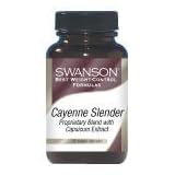 Cayenne Slender 30 Veg Caps ~ Swanson Best Weight...