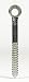 ACE 01-3414-444 LAG SCREW EYE 1/2X4 - ZINC