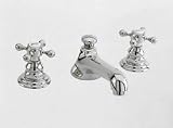 Bathroom Sink Faucet - Widespread, Metal Cross Handles - Newport Brass