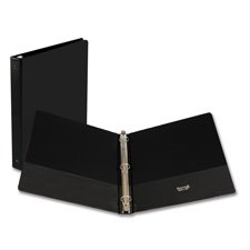 Samsill Corporation SAM11509 Round Ring Binder- 1-.50in. Capacity- 11in.x8-.50in.- Assorted