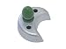 R&M MINI MOON Metal Cookie Cutter Aluminum Green Knob