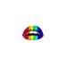 Lip Sticker Rainbow Temporary Lip Tattoo