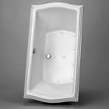 Toto ABA789L#12N Clayton Drop-In Mount Center Drain 66 36 Acrylic Air Bath ABA789L#12N Sedona Beige