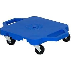 High-Density Handled Poly Scooters - 12 x 12 Economy - Gym Equipment by